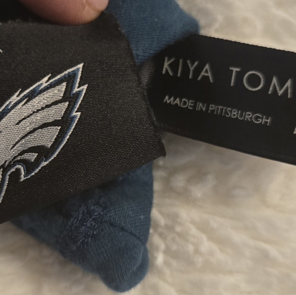 KIYA TOMLIN Women's NFL Midnight Green Philadelphia Eagles Tri-Blend Size M - Picture 7 of 10